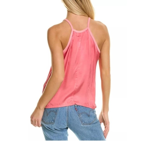Nation LTD Sateen Ricky Cami - Coral Pink - Size Extra Small XS - NWT - Picture 5 of 14